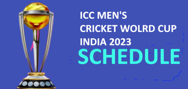 Cricket World Cup 2023 Schedule