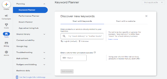 Google Keyword Planner Tool - How to Use It to Find Keywords