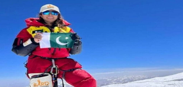 Naila Kayani, a Pakistani mountaineer, creates history.