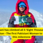 Naila Kayani, a Pakistani mountaineer, creates history.